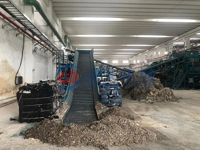 plastic waste sorting equipment 