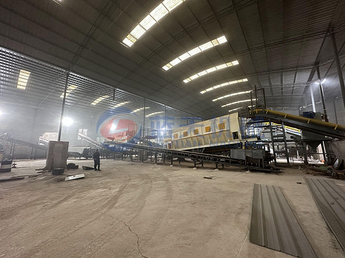 plastic waste sorting machine