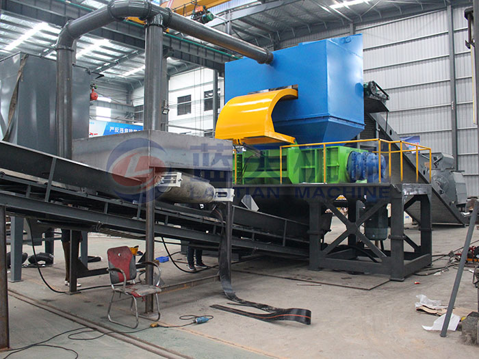 industrial shredding equipment malaysia customer case