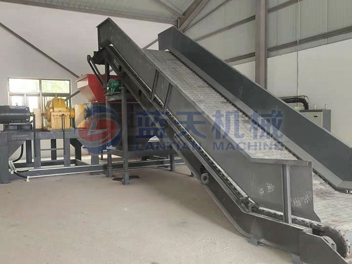 large waste recycling equipment Vietnam customer site