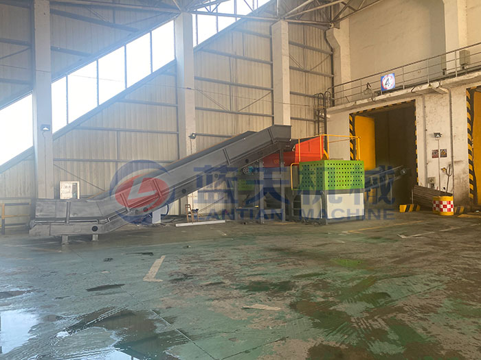 industrial waste recycling equipment Indian Customer Case