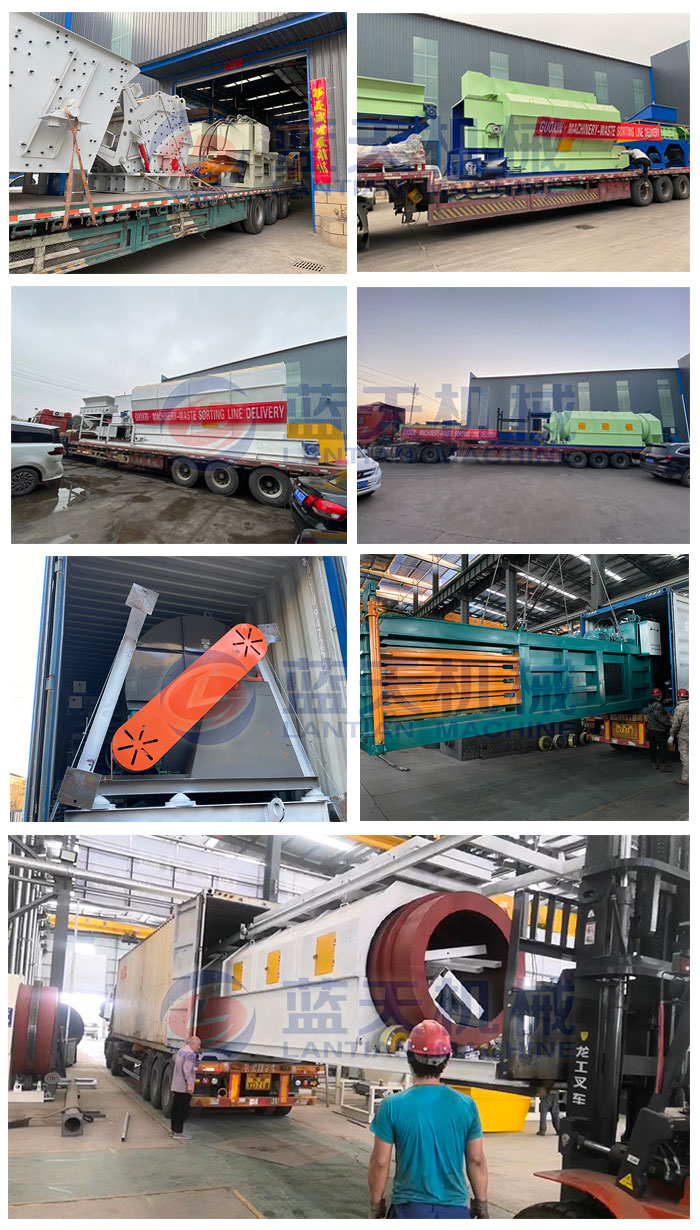 waste cloth shredding machine delivery site
