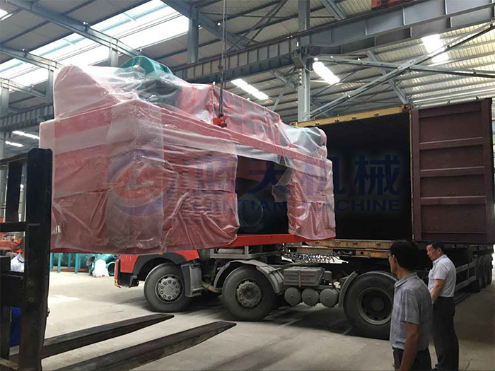 waste cloth shredding machine delivery site