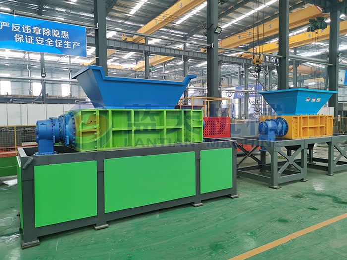 plastic recycling shredder machine