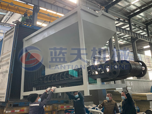 waste separation machine shipped to south africa