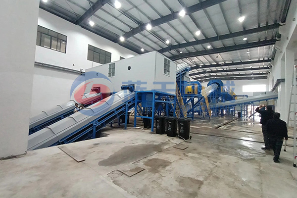 philippines garbage sorting machine customer site