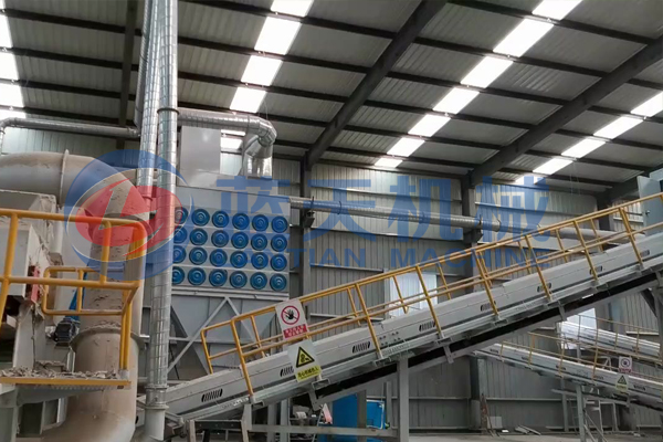 vietnam waste separation machine customer site